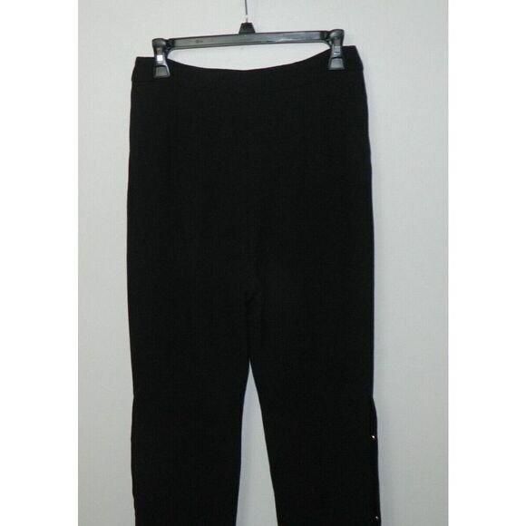 Brogger Pants Women's Size Small Black Wool Fly Away Snaps on the Hem - Picture 11 of 12